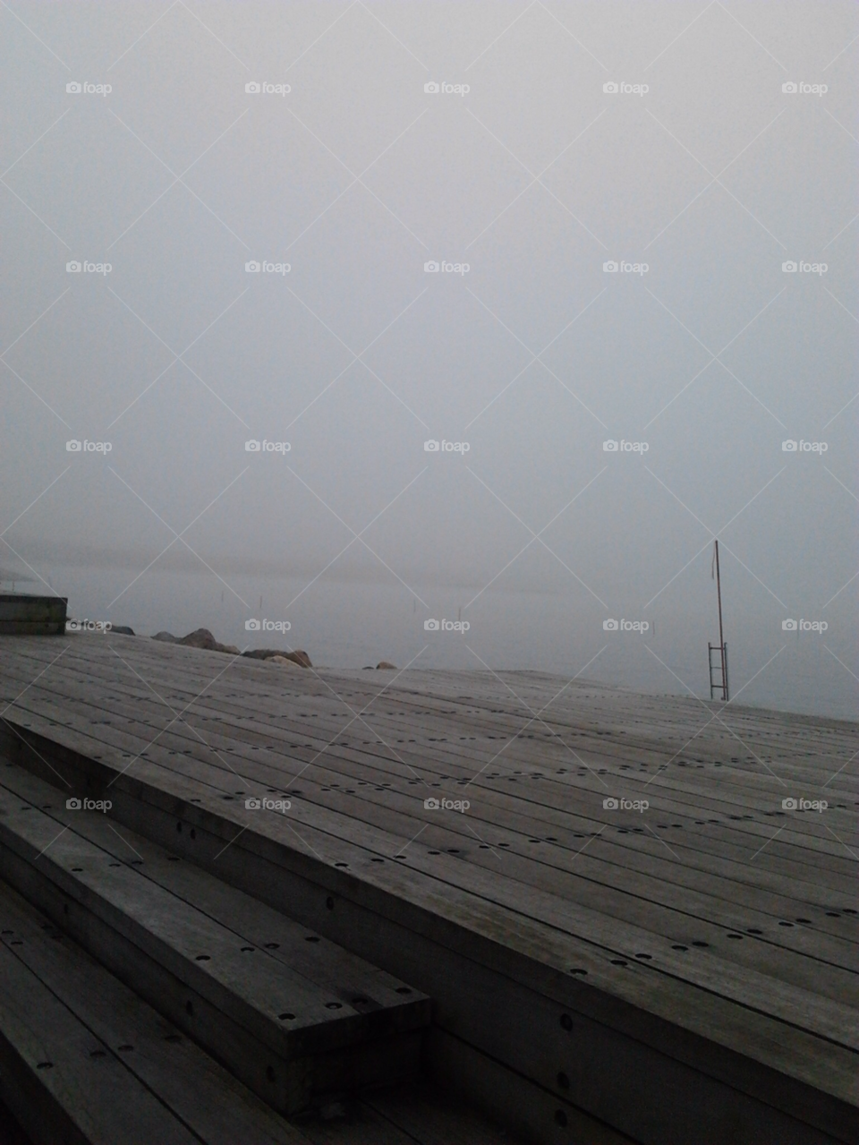 malmö västra hamnen dimma by NinniHL