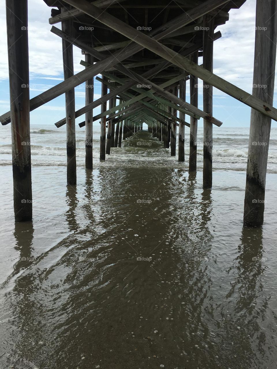 Underneath Pier