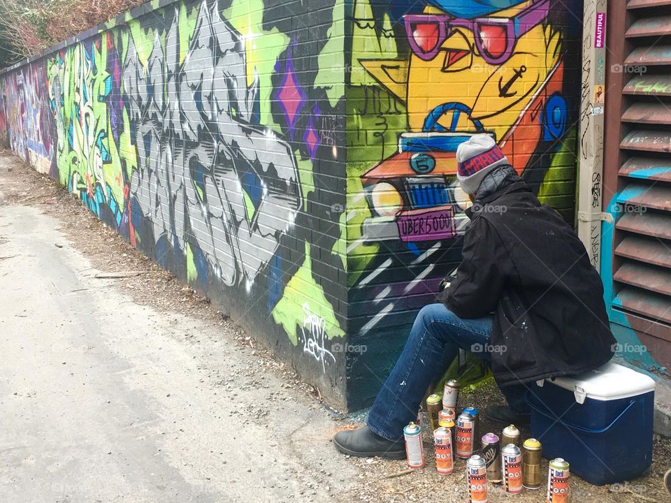 Toronto  Graffiti  Alley