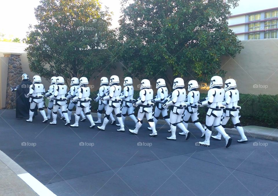 Storm Troopers on the march