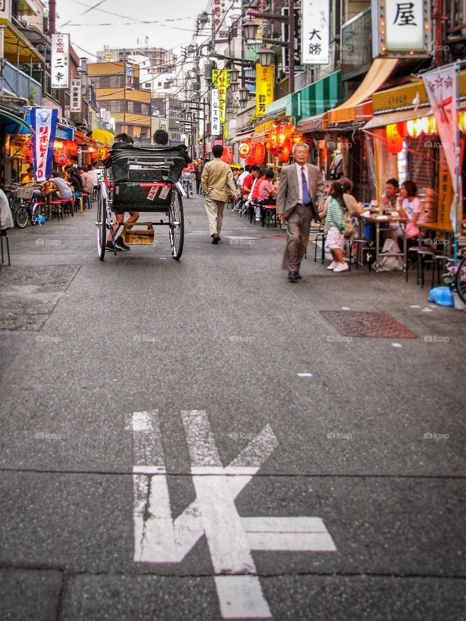 Japan shopping street