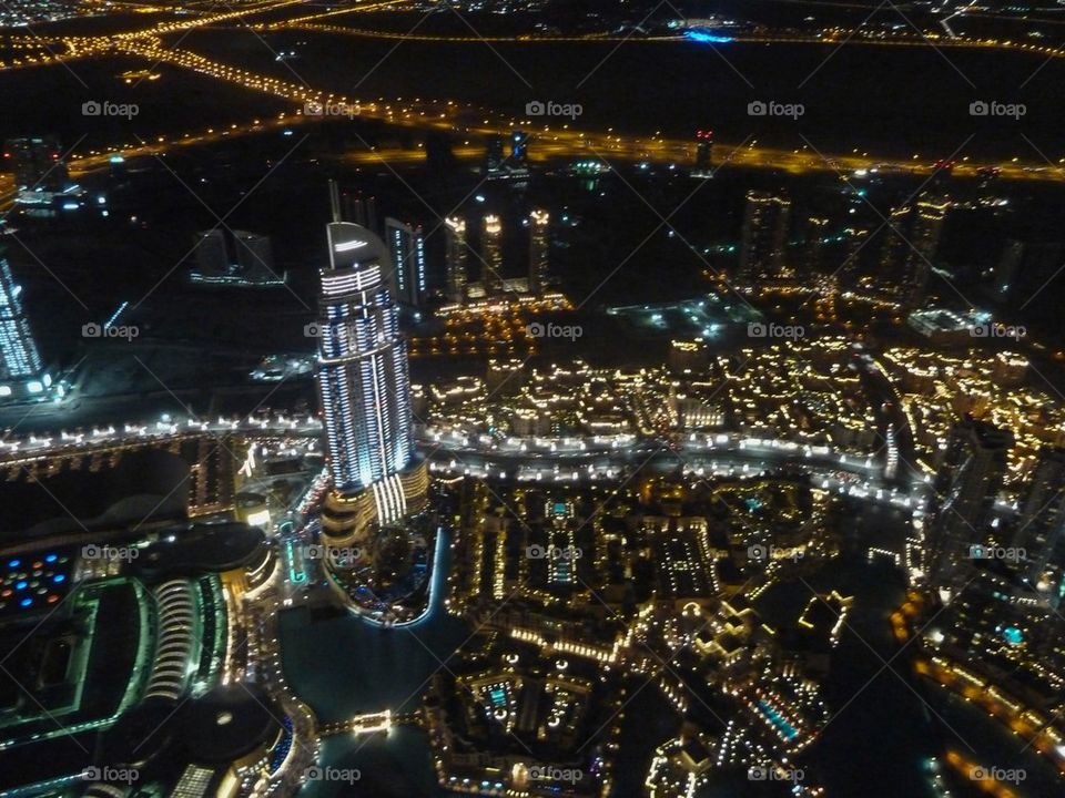 dubai by night