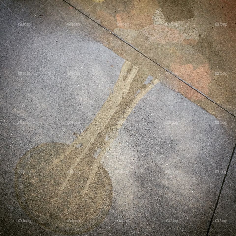 Space Needle reflection