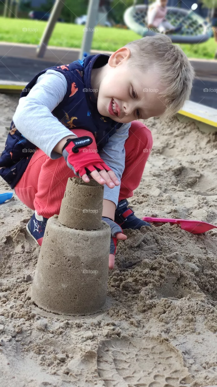 Playing in sandbox