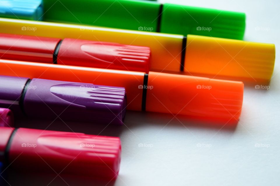 Beautiful, colorful markers