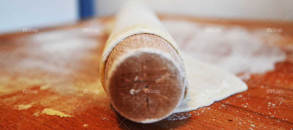 pizza dough. fresh pizza time