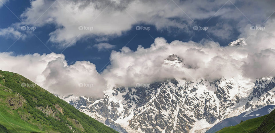 Snow, Mountain, Landscape, Nature, Travel