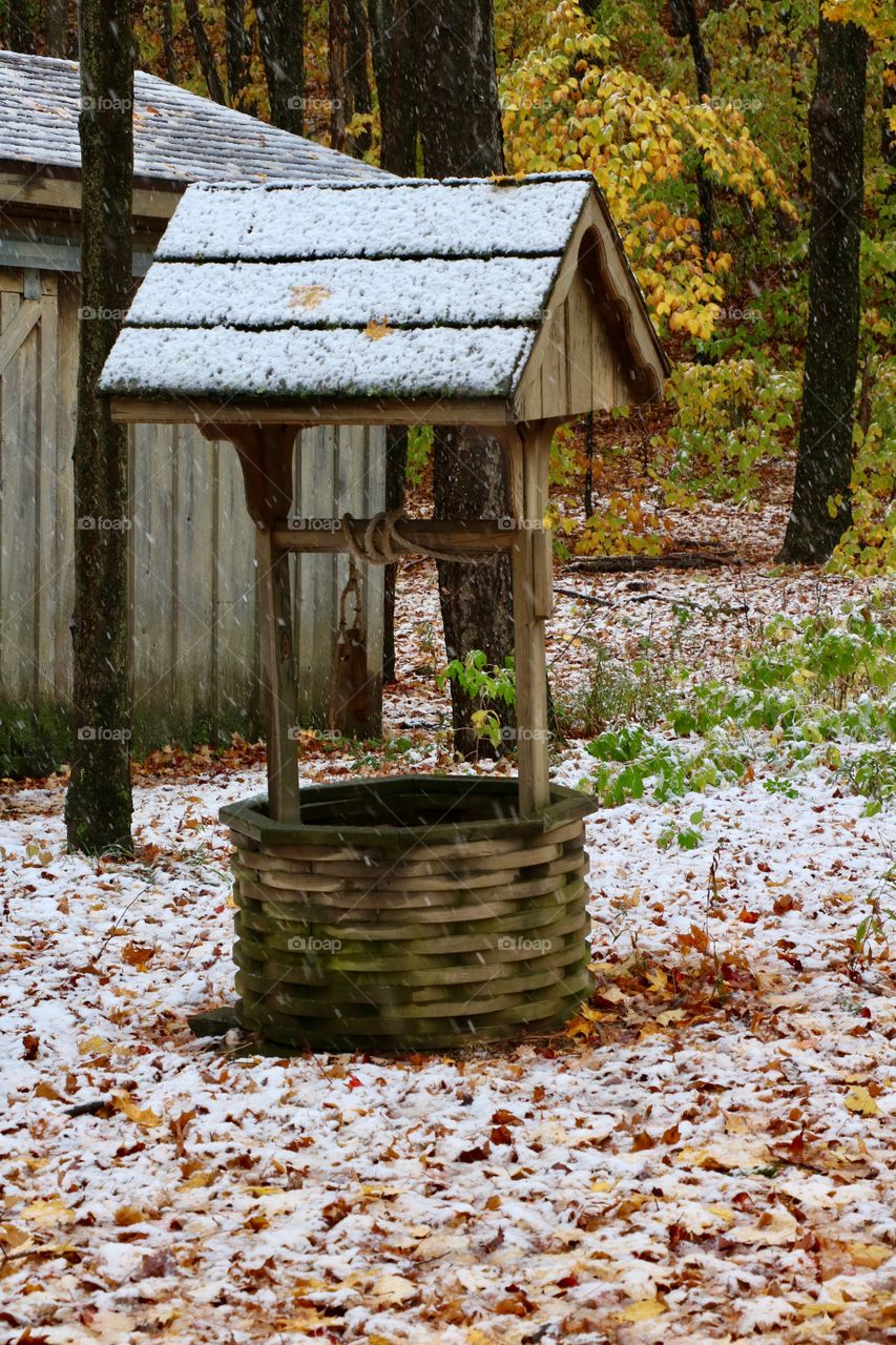 October Snow in the Catskills 