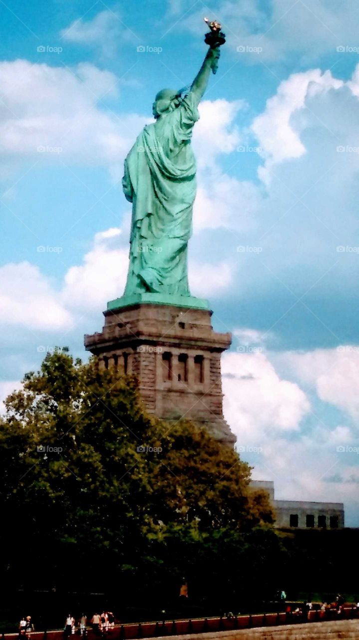 the statue of the liberty