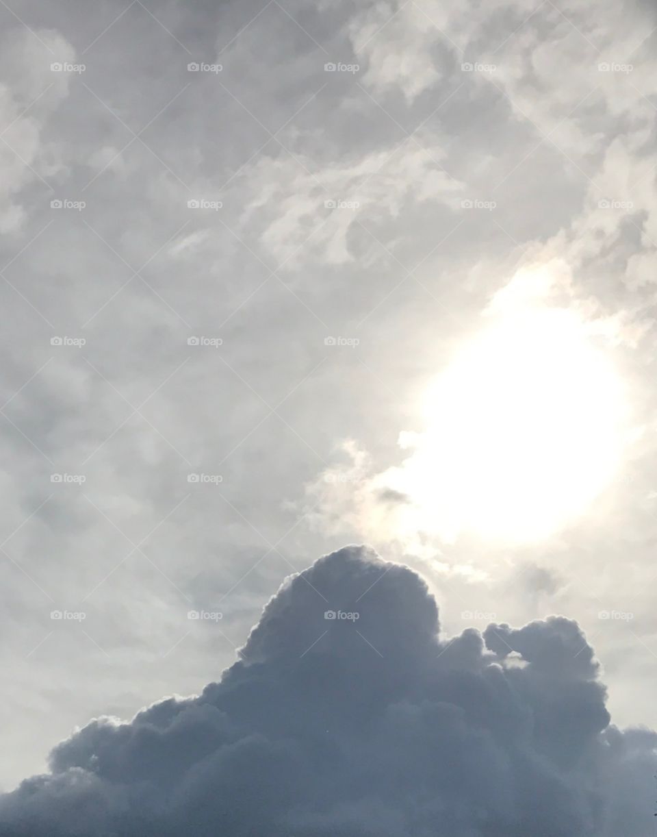 Thunderhead approaching 