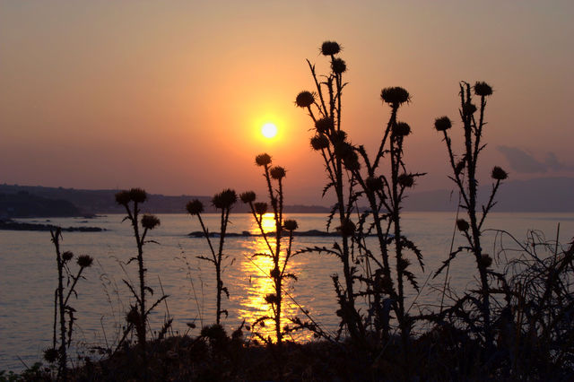 beach sky sunset colour by vienesse