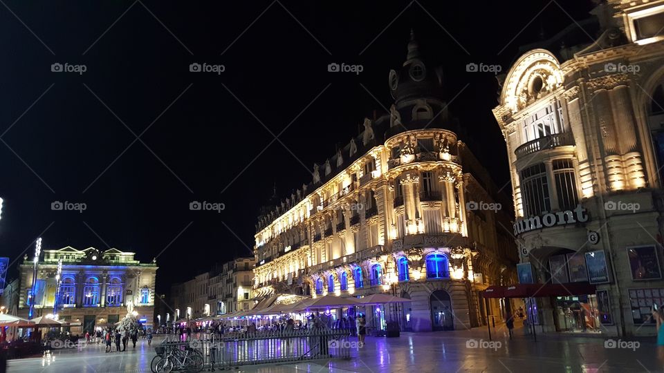Montpellier by Night