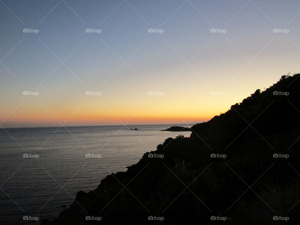 Sardinian sunset