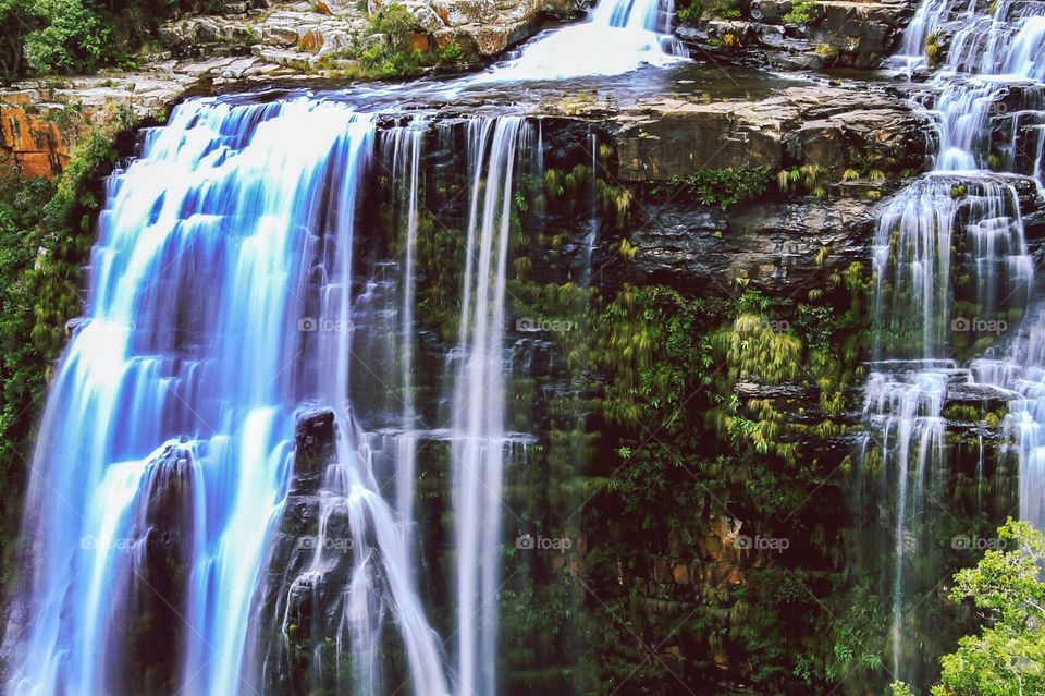Stunning waterfall in beautiful South Africa