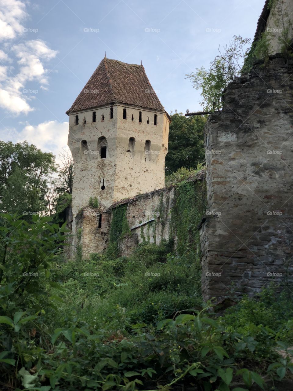 Tinsmiths Tower view, Sighisoara, Romania