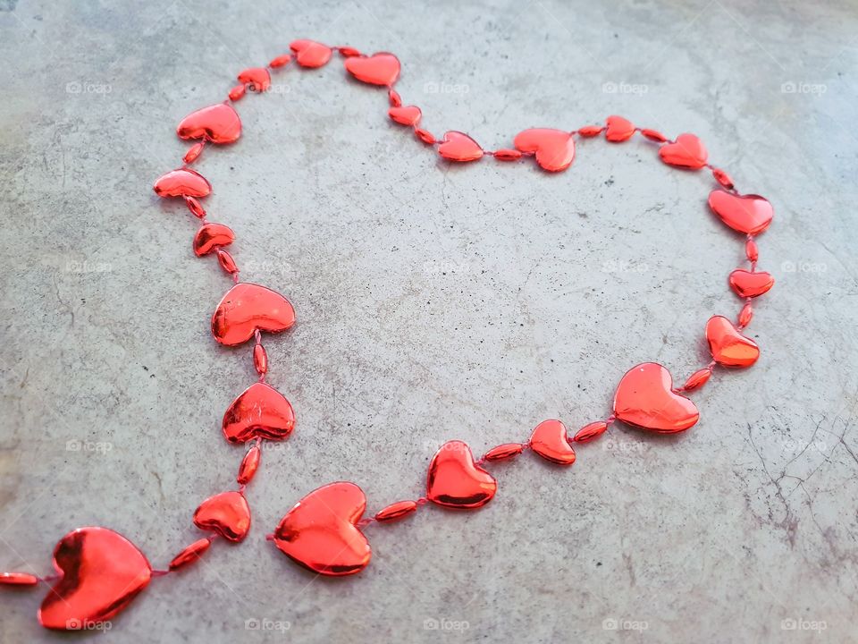 Red heart background