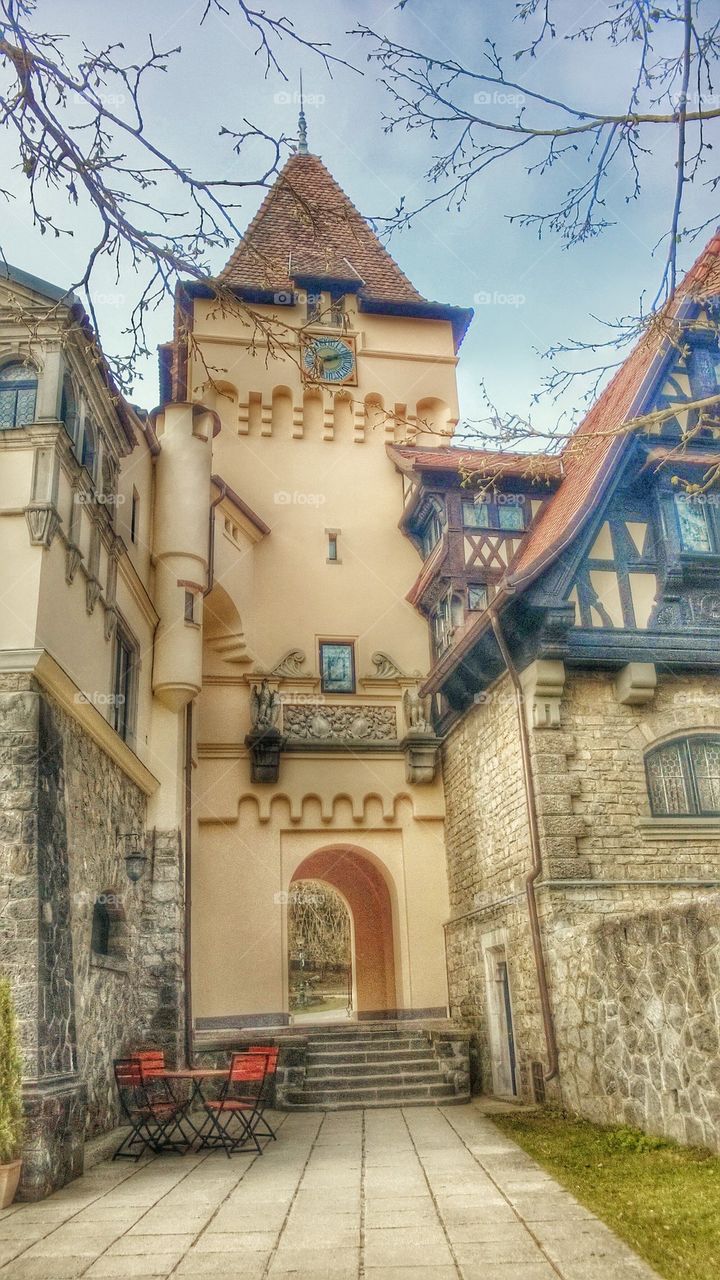 torre, peles, sinaia