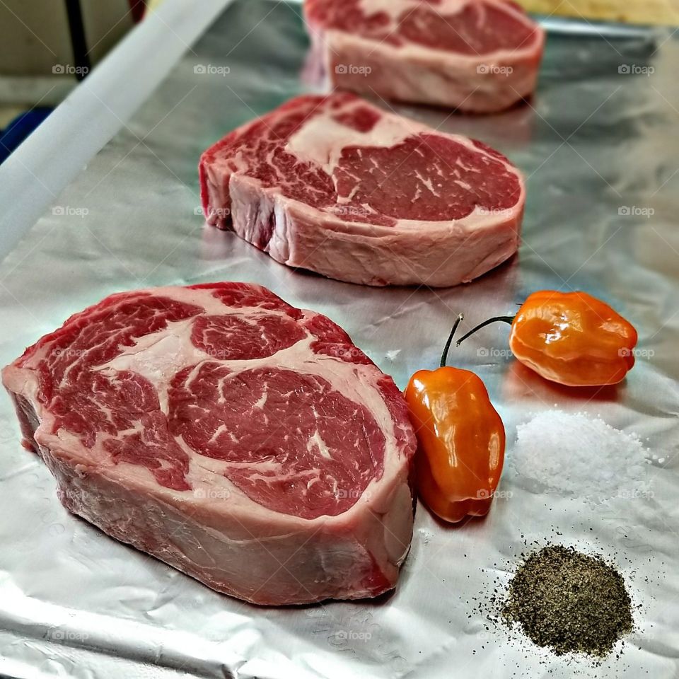 some great looking ribeye steaks