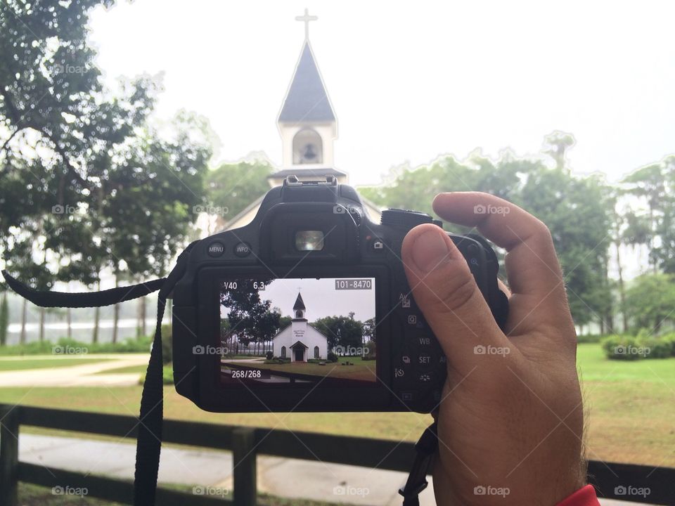 Little white church. Canon Rebel t5i