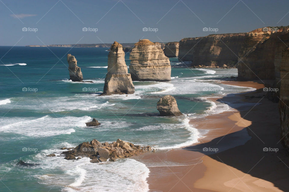 Scenic view of of sea against sky