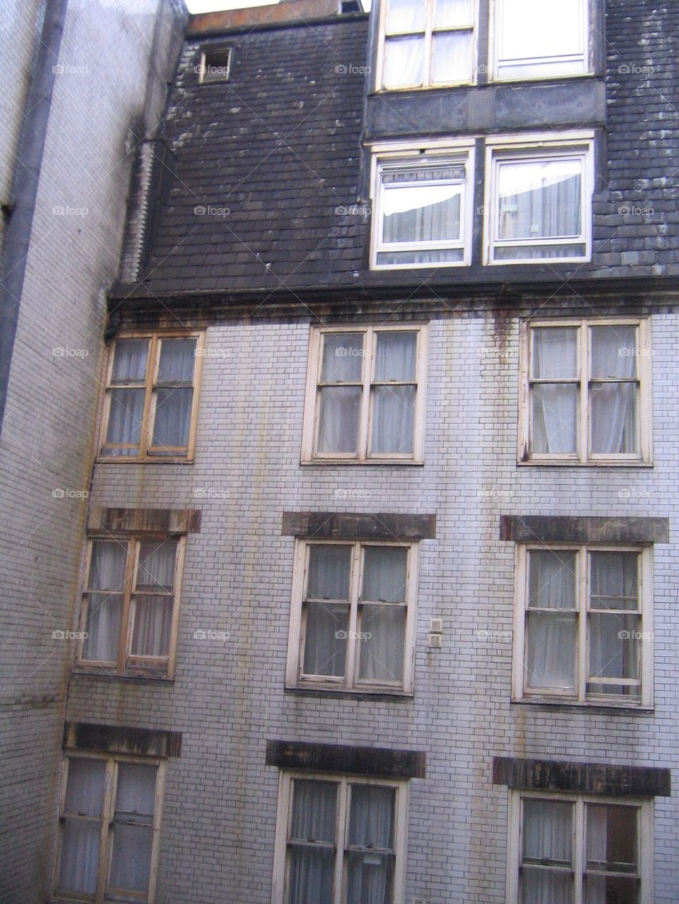 Cour d'immeuble londonienne