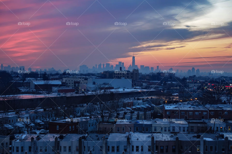 Sunset From Queens