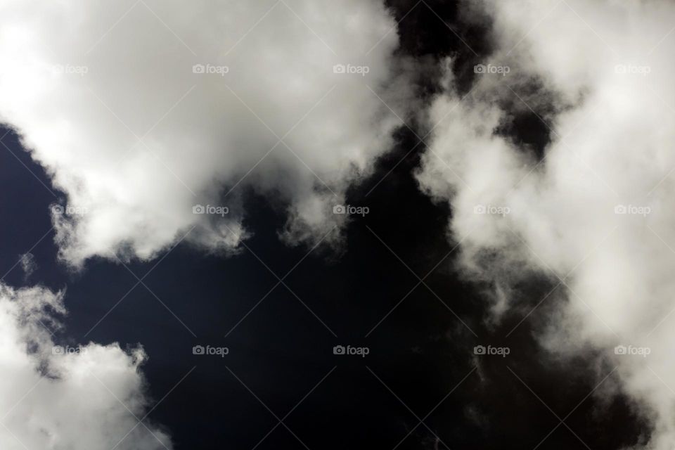 Dramatic dark winter sky with clouds trippy psychedelic minimalist keep dreaming high time hustling