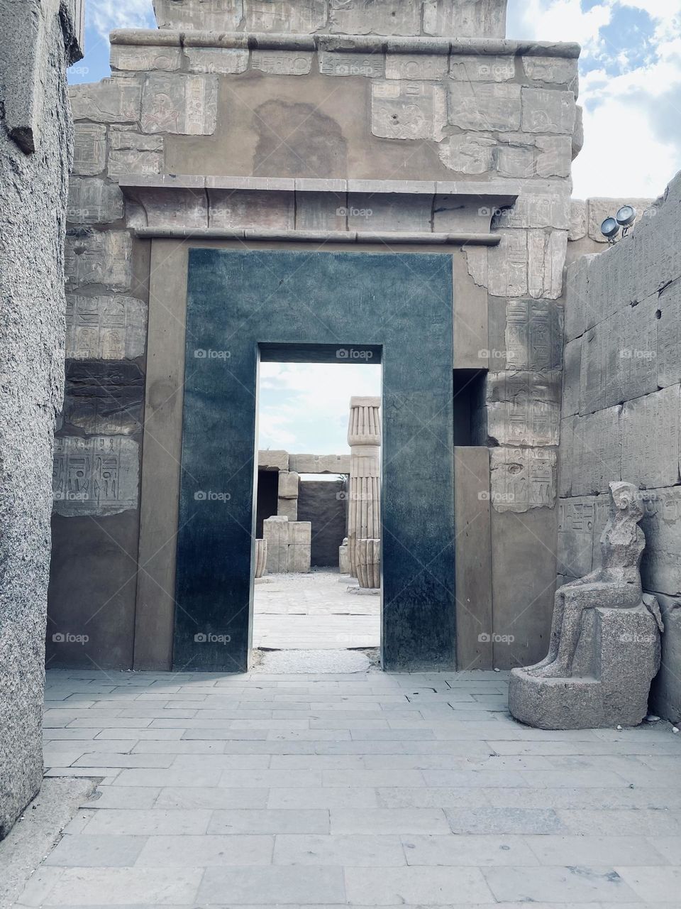 Karnak Temple in Luxor city 