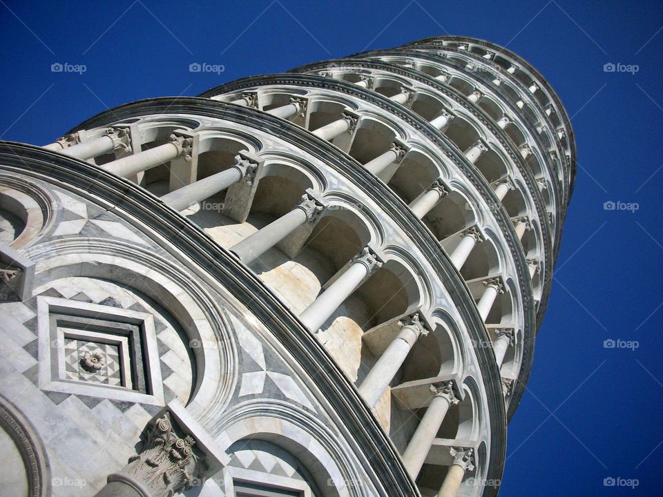 Leaning Tower of Pisa. this detailed shot was taken while on a trip to Italy.