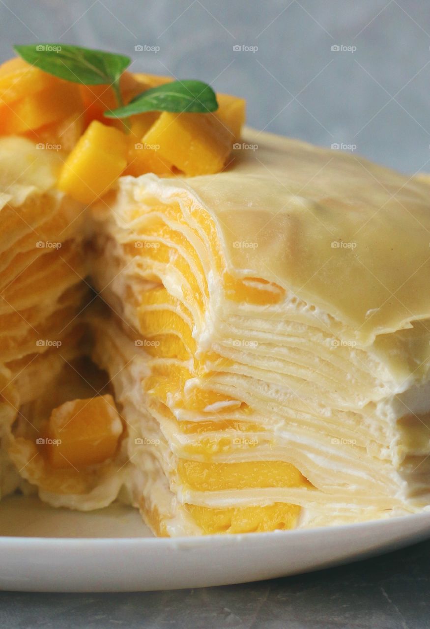 Mango cake 