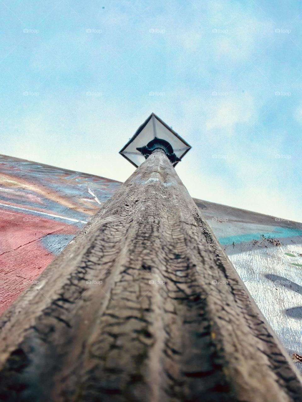 Lantern view from below
