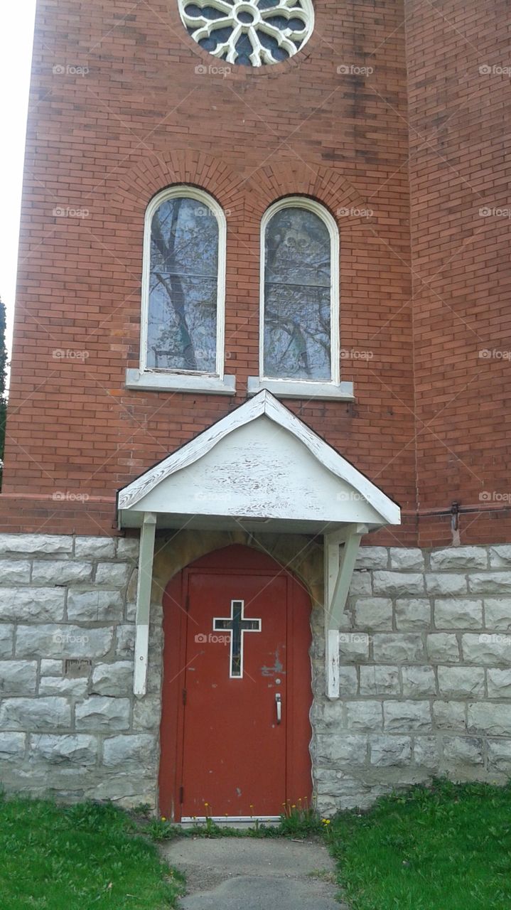 Church door 