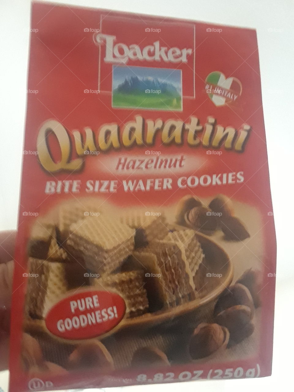 Delicious hazelnut cookies for dessert.#1 in italy.Pure goodness.no preservatives.no artificial flavors.LOACKER.Late night snack time.Milk and cookies.