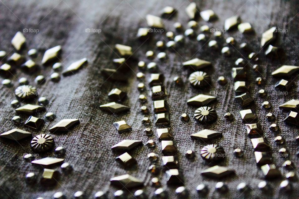 Creative Textures - silver  clothing embellishment  detail