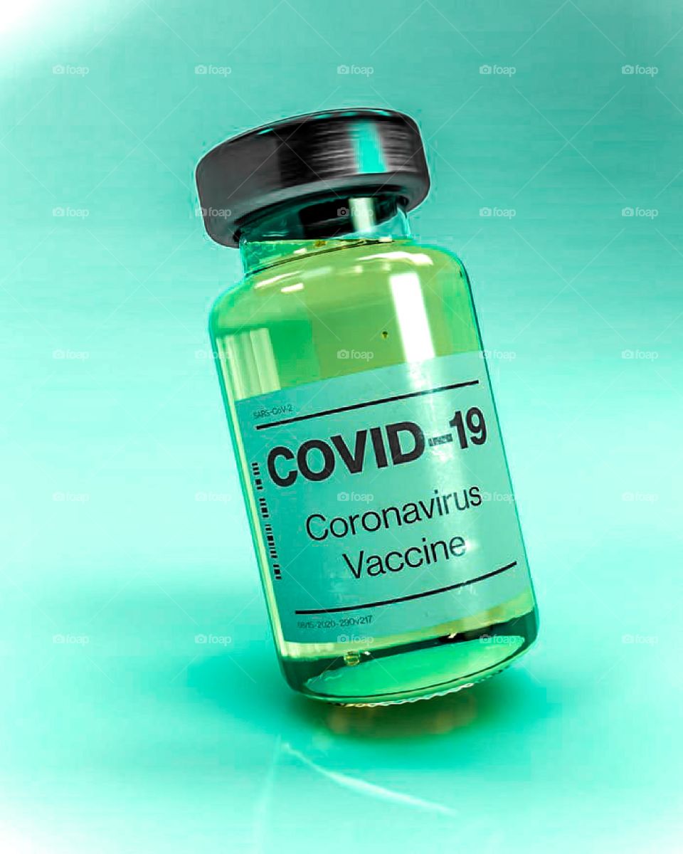 Covid 19 vaccine bottle