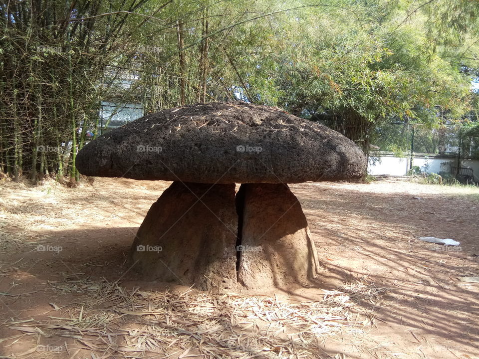 Semitry stone in the palace