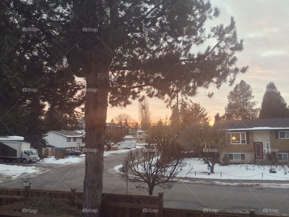 Sunset from my balcony 