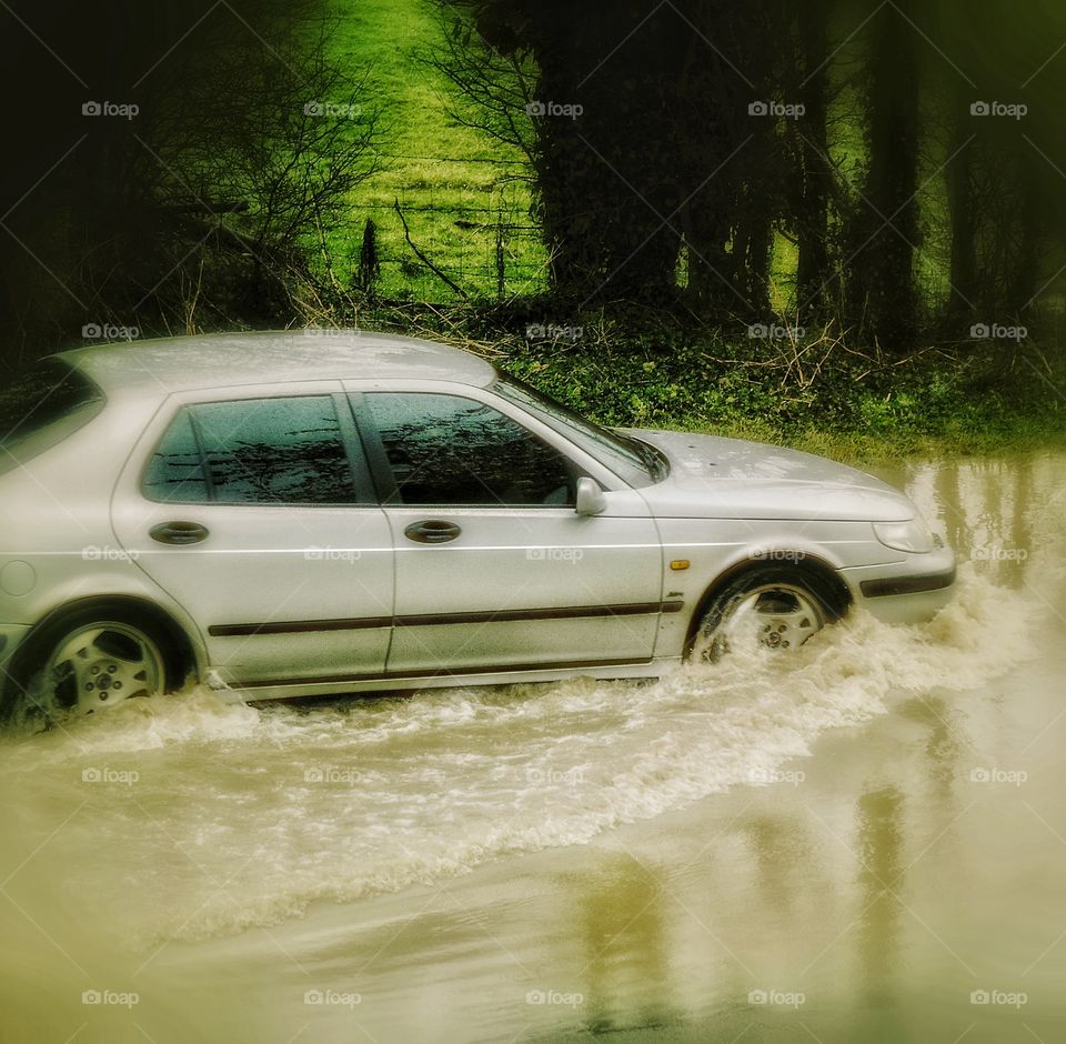 Floods. Floods road