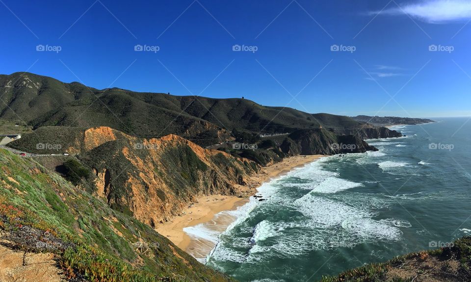 Coastline of California 