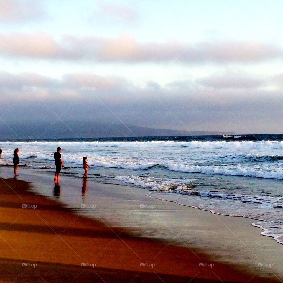 Spring Sunset. Spring Sunset