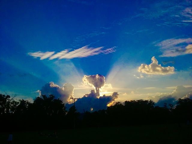 evening sky