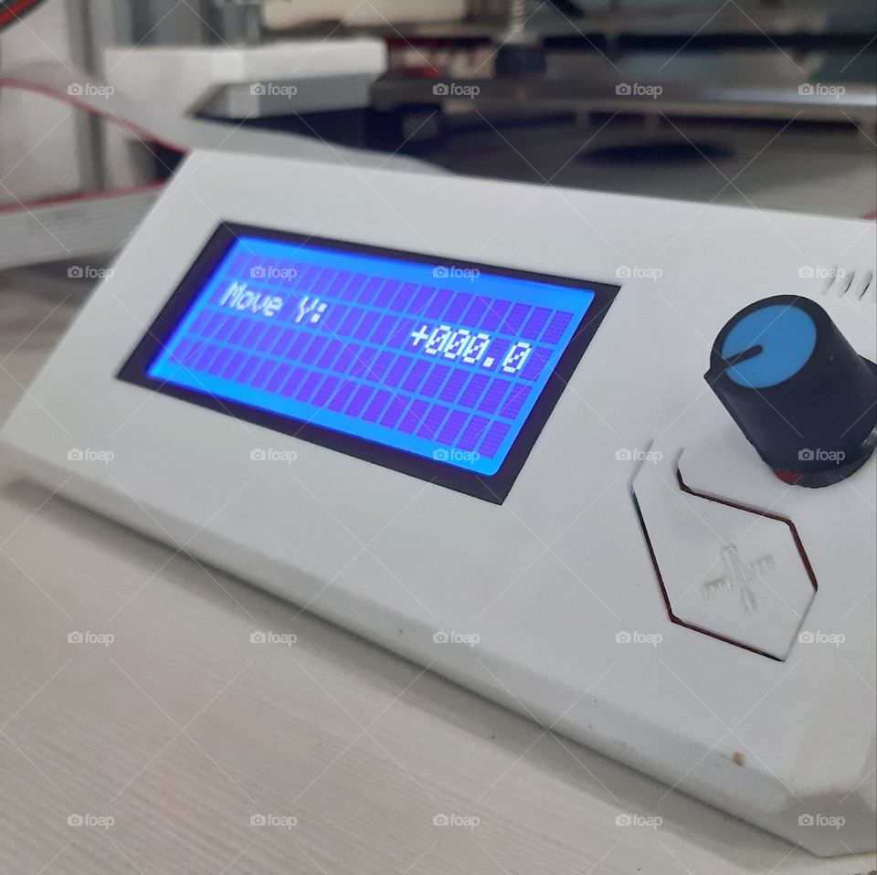 3D printer display of Xenobiomic. Looks elegant on the show.