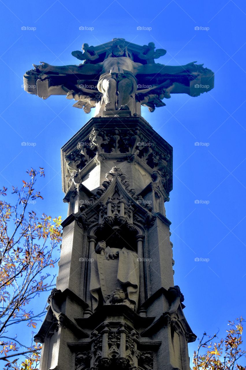 Religious Statue in New York