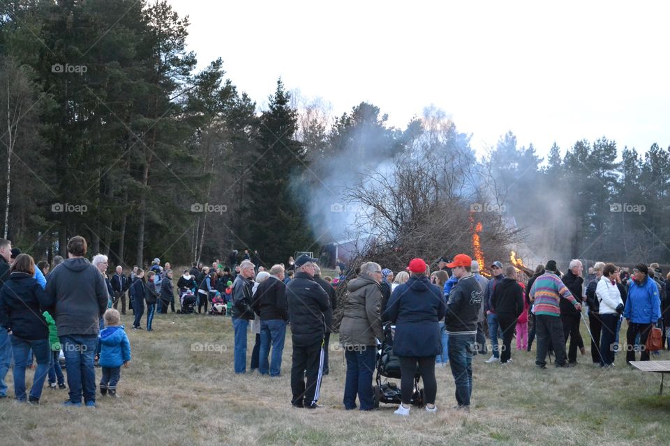 Spring celebration in sweden