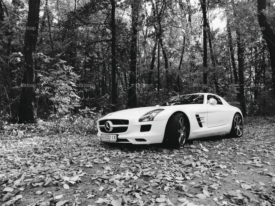 sports car Mercedes