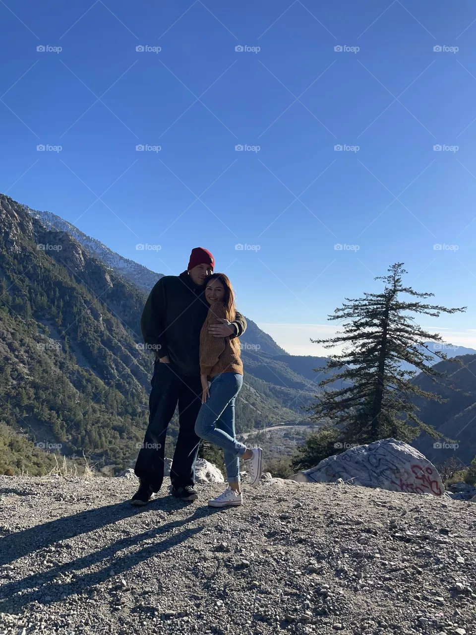 Mountain couple 