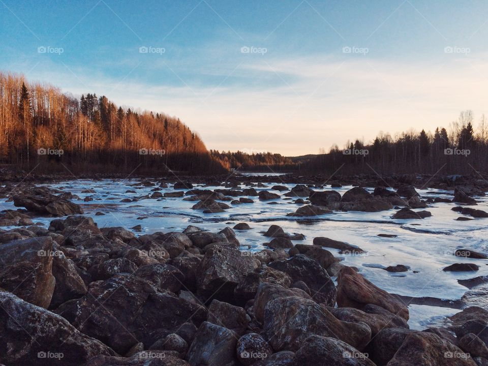 Water, No Person, Landscape, Snow, Nature