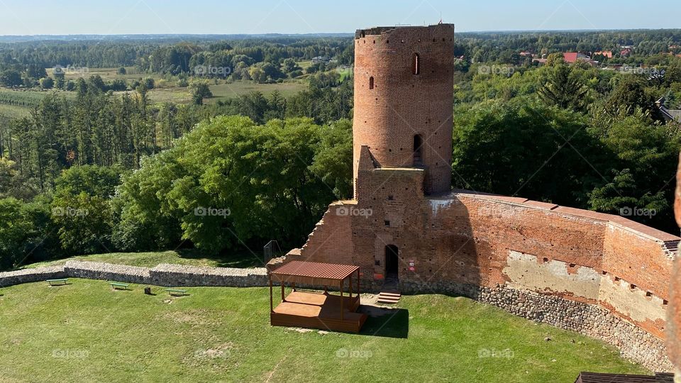 Czersk Castle near Warsaw - Poland 