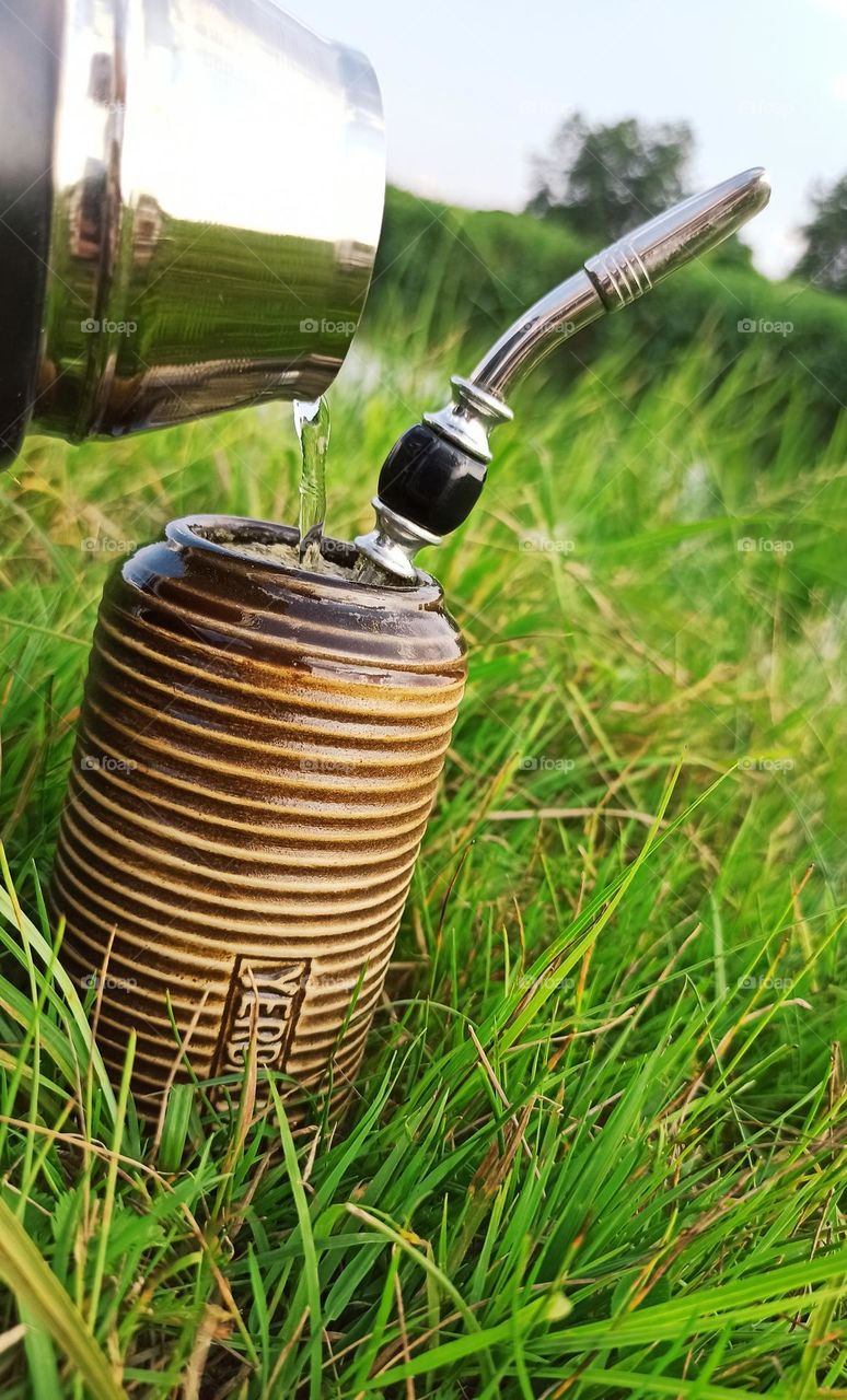 Any place is good for yerbe