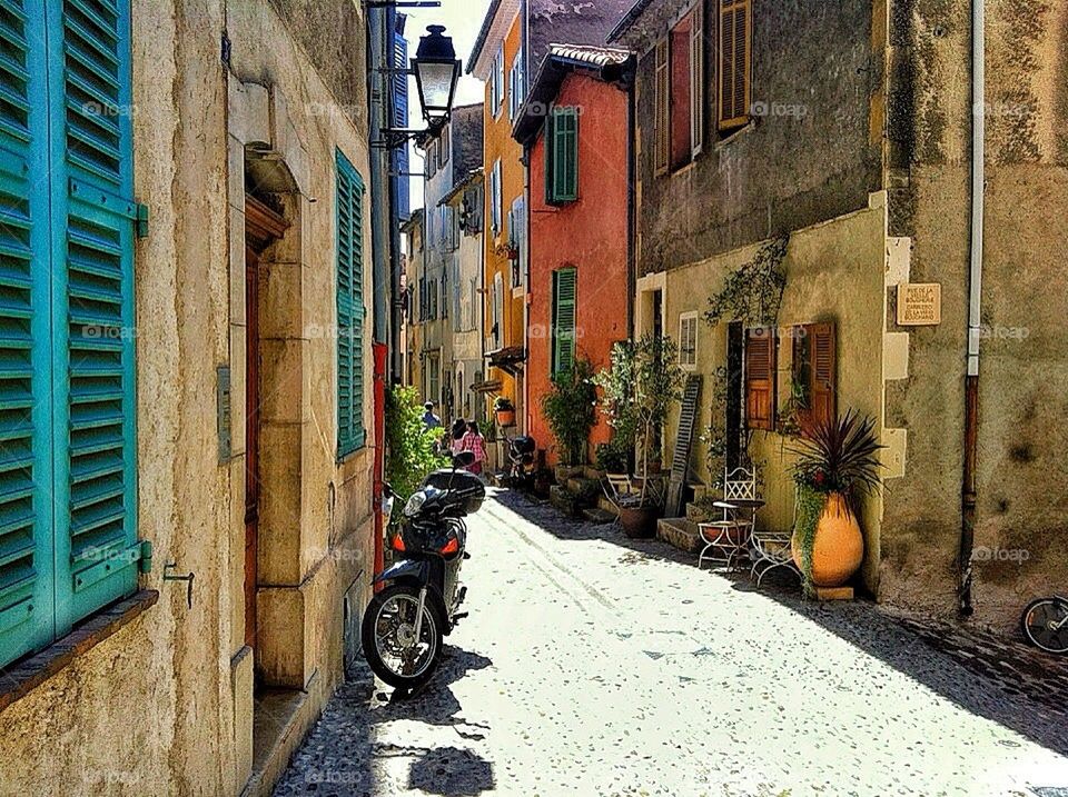 street plants houses france by lemonique